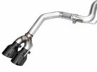 AWE 2024 Ford Mustang Dark Horse S650 RWD Track Edition Cat-Back Exhaust w/ Quad Diamond Black Tips