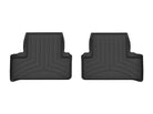 WeatherTech 2022+ BMW i4 M50 Rear FloorLiner - Black (2pc Liner)
