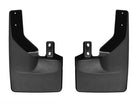 WeatherTech 21-22 Ford Bronco Rear No Drill Mudflaps - Black
