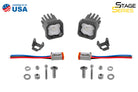 Diode Dynamics Stage Series C1 LED Pod - White SAE Fog Standard ABL (Pair)