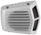 K&N Street Metal Intake System - Shaker Touring 2017 Silver Intake System-Harley-Davidson