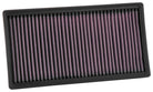 K&N 2018 Volkswagen Atlas 3.6L V6 F/I Replacement Drop In Air Filter