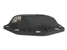 aFe 19-25 GM Trucks Front Diff Cover - Black w/ Machined Fins