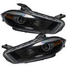 Oracle 13-14 Dodge Dart (HID Style) SMD HL - Black - ColorSHIFT w/ BC1 Controller