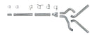 Diamond Eye KIT 4in Catback MFLR RPLCMENT PIPE DUAL AL: 94-97 FORD 7.3L F250/F350 PWRSTROKE