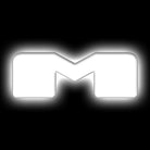 ORACLE Lighting Universal Illuminated LED Letter Badges - Matte Wht Surface Finish - M