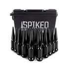 Mishimoto Mishimoto Steel Spiked Lug Nuts M12 x 1.5 24pc Set Black