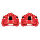 Power Stop 02-07 Jeep Liberty Front Red Calipers w/Brackets - Pair