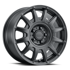 Raceline 401B Aero 18x8in / 5x100 BP / 40mm Offset / 72.62mm Bore - Satin Black Wheel