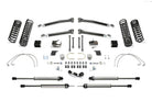 Fabtech 07-18 Jeep JK 4-Door 5in Trail Lt w/Dlss Shks