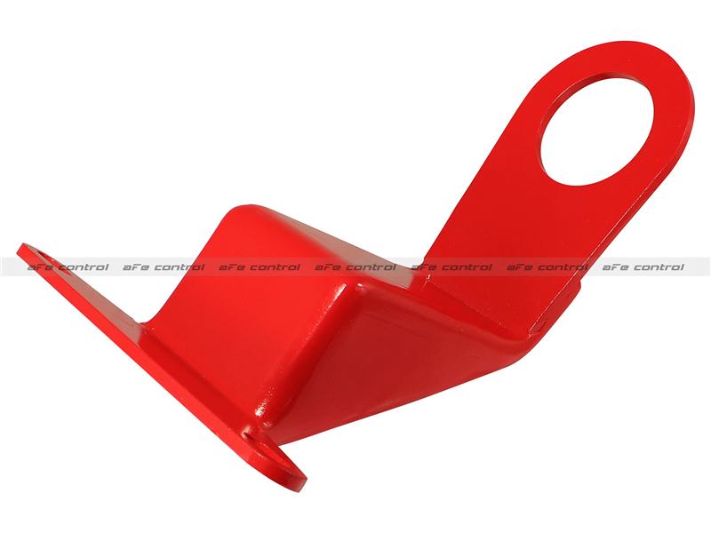 aFe Control Rear Tow Hook Red 97-04 Chevrolet Corvette (C5)