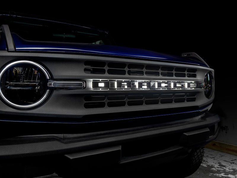 ORACLE Lighting Universal Illuminated LED Letter Badges - Matte Blk Surface Finish - I