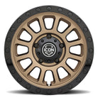 ICON Hulse 17x8.5 / 5x150 / 25mm / 5.75in BS Satin Bronze w/ Gloss Black Lip