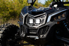 Diode Dynamics 17-24 Can-Am Maverick X3 Stage Series LED Grille Kit - Sport Yellow Combo