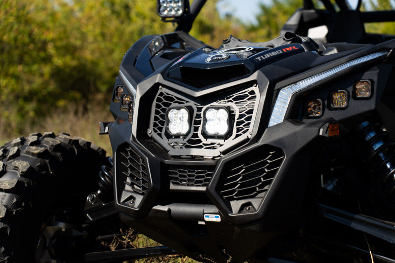 Diode Dynamics 17-24 Can-Am Maverick X3 Stage Series LED Grille Kit Bracket Kit