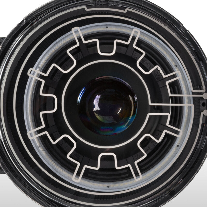Oracle 2021+ Ford Bronco Oculus Bi-LED Projector Headlights w/ Heated Lenses