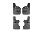 WeatherTech 20-23 Jeep Gladiator Sport/Sport S w/Max Tow Pkg No Drill Front & Rear MudFlaps - Black