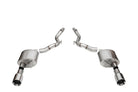 Corsa 2024-2025 Ford Mustang GT Sport Axle-Back Dual Rear Exit with 4.5in Straight Cut Tips