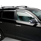 Putco 14-17 Kia Forte Sedan - Tape on Application Element Chrome Window Visors