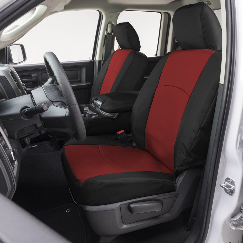 Covercraft 20-24 Jeep Gladiator Endura PrecisionFit Custom Second Row Seat Covers - Red/Black