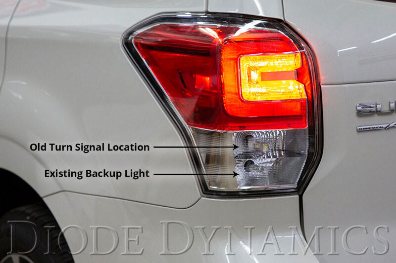 Diode Dynamics 17-18 Subaru Forester Premium (USDM) Tail as Turn +Backup Module Stage 1
