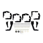 Westin 07-13 Chevy Silv 1500 Extended Cab (8 ft Bed) PRO TRAXX 5 WTW Oval Nerf Step Bars - Blk