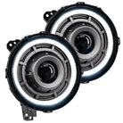 Oracle Jeep Wrangler JL Oculus Bi-LED Projector Headlights- Graphite Metallic - 5500K