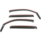 Westin 2016-2018 Toyota Tacoma Double Cab 4dr In-Channel Wind Deflector 4pc - Smoke