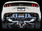 AWE Tuning 2018+ Ford Mustang GT (S550) Cat-Back Exhaust - Touring Edition (Quad Chrome Silver Tips)