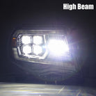 AlphaRex 05-11 Toyota Tacoma NOVA LED Projector Headlights Plank Style Black w/Activ Light/DRL