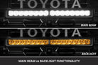 Diode Dynamics 2024-2026 Toyota Tacoma TRD Grille Lightbar SS20 Sport Yellow Combo 3000K
