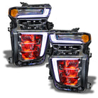 Oracle 20-21 Chevy Silverado HD 2500RGB Headlight Demon Eye Kit - w/o Controller