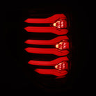 AlphaRex 09-14 Ford F150 LUXX LED Taillights - AlphaBlack Housing