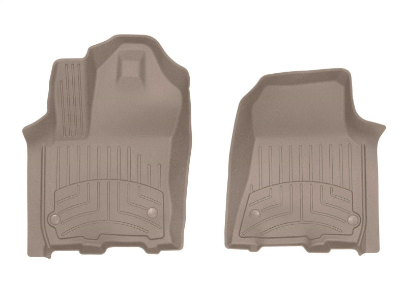 WeatherTech 2025 Dodge RAM 1500 CC/DC Front FloorLiner HP - Tan