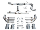 AWE Tuning 22-24 Audi 8Y S3 Track Edition Exhaust - Chrome Silver Tips