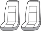 Covercraft Endura Waterproof Polyester SeatSaver Custom Front Row Seat Covers