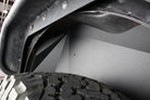 Fishbone Offroad 07-18 Jeep Wrangler JK Aluminum Rear Inner Fenders - Black Powdercoat