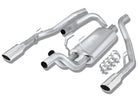 Borla 09-13 Dodge RAM 1500 5.7L CC/SB w/Fact Sngl Exhaust C/B 3x2.5in Single Round Rolled Split Rear
