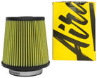Airaid Cone Filter 3-1/2in Flg 6in b 4-5/8in t 6in h - Synthaflow