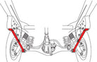 SPC Performance Toyota 4Runner Rear Lower Control Arms