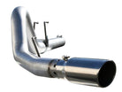 aFe MACHForce XP Exhaust 5in DPF-Back SS 11-13 GM Diesel Trucks V8-6.6L (td) (LML) (Blk Tip)
