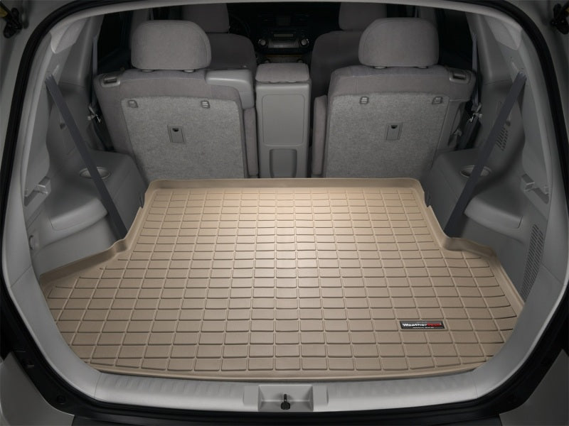WeatherTech 08-13 Toyota Highlander Cargo Liners - Tan