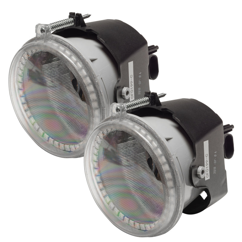 Oracle Lighting 07-09 Chrysler Aspen Pre-Assembled LED Halo Fog Lights -Red