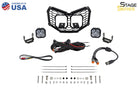 Diode Dynamics 17-24 Can-Am Maverick X3 Stage Series LED Grille Kit Bracket Kit