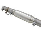 aFe Takeda 3in 304 Stainless Steel Mid-Pipe 17-18 Hyundai Elantra Sport I4 1.6L (t)