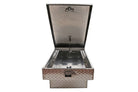 Dee Zee Universal Tool Box - Red Crossover - Double BT Alum Full Size