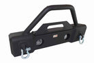 Fishbone Offroad 07-18 Jeep Wrangler JK Stubby Bumper W/Tube Guard - Black Textured Powdercoated