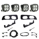 Baja Designs 2023+ Ford F-250/350 Super Duty Squadron Pro Dual Fog Pocket Light Kit w/ Upfitter
