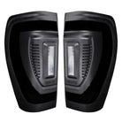 Oracle 19-23 GMC Sierra Black Series Flush Style LED Tail Lights - Factory Halogen