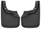 Husky Liners 16-22 Toyota Tacoma w/ OE Fender Flares Custom Molded Front Mud Guards - Black